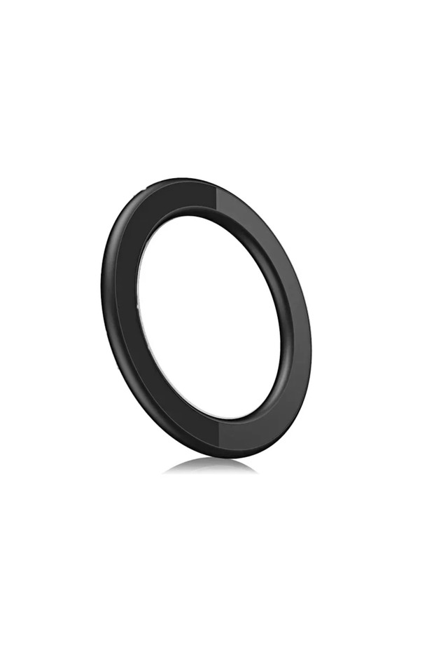 1 Black For MagSafe Magnetic Ring Holder Adhesive Strong Magnet Cellphone Wall Mount Mobile Phone Ta