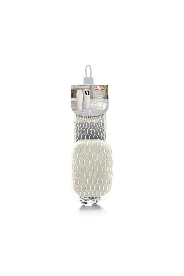 Travel Set Soap Box + Makeup Brush Toothbrush Holder Pen Holder Multi-Purpose Travel Box L-00701