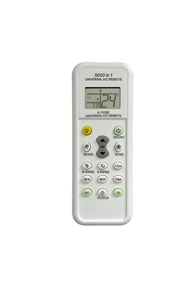 جهاز تحكم عن بعد عالمي لمكيف الهواء K1028E-S MRSVI 5000 في 1 مع شاشة LCD للتحكم في تكييف الهواء
