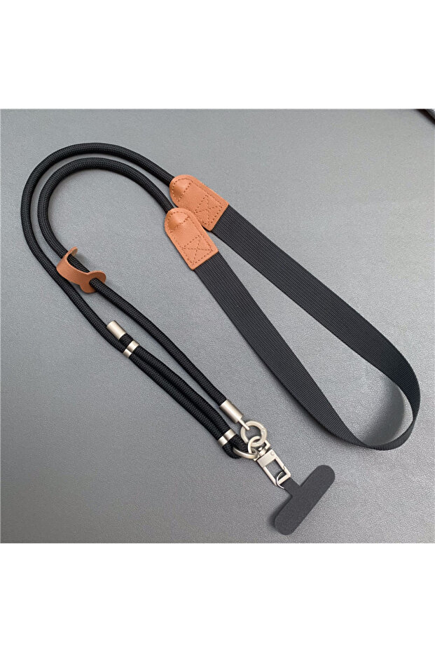 Polyester / Nylon TG-1424- 150cm Adjustable Upgraded Widened Shoulder Mobile Phone Lanyard Camera Ro