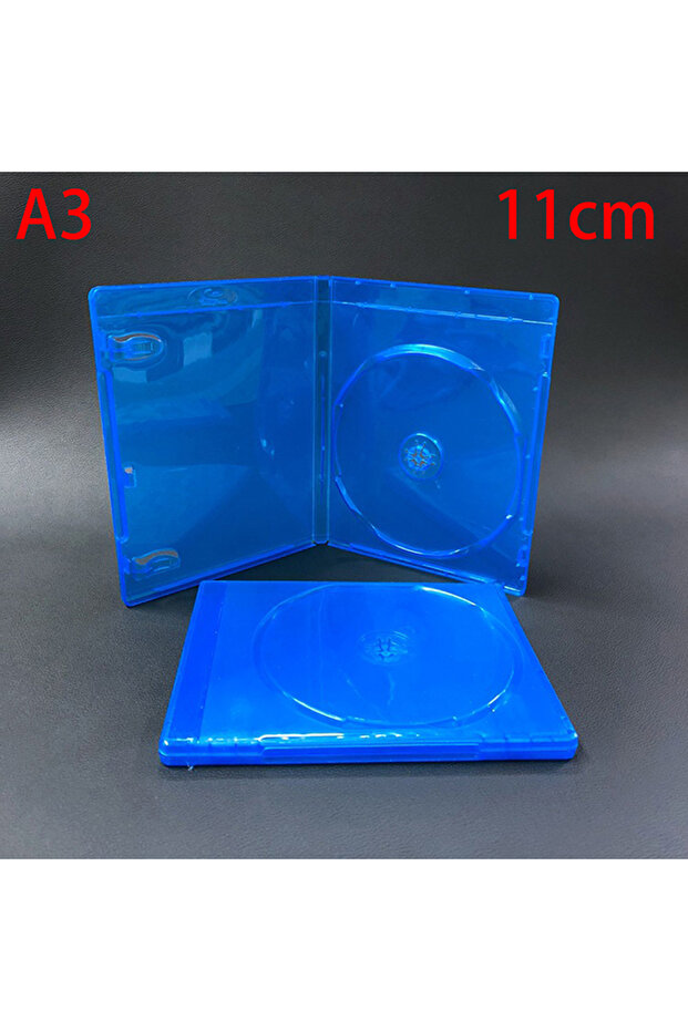 حافظة أقراص CD/DVD بلاستيكية من JETTING A3، غطاء سميك لحماية الأقراص المضغوطة، متوفرة بخيارات لحفظ قرص واحد/مزدوج/ثلاثة/أربع قطع
