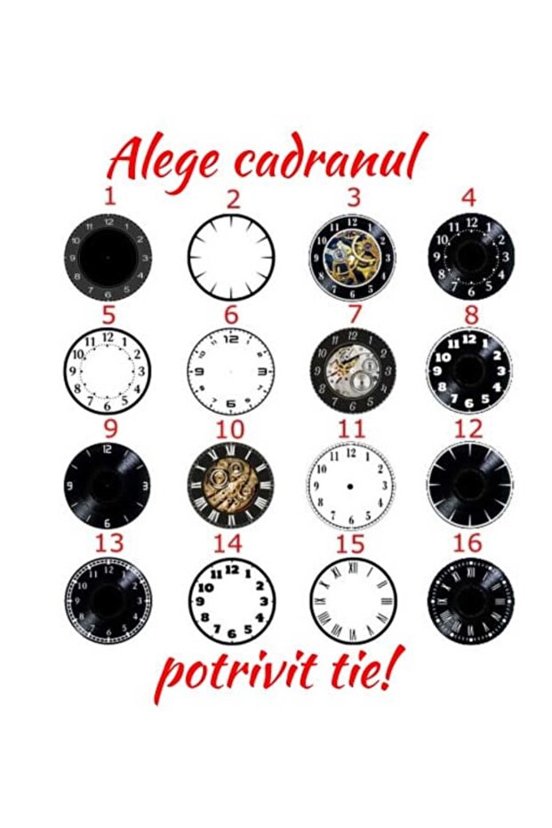 Ceasuri de perete - Negru - 4