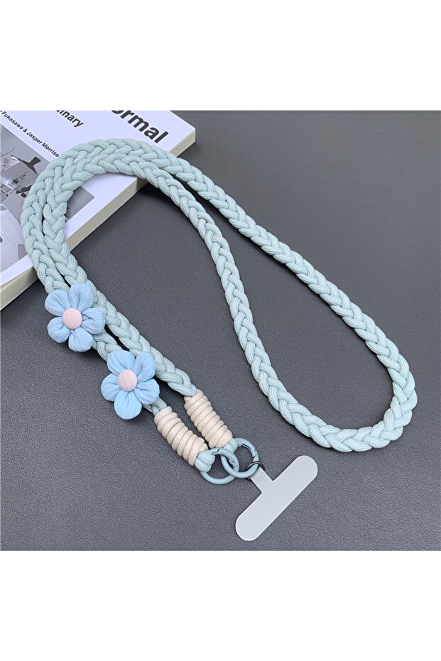 Polyester / Nylon TG-1365 Creative Mobile Phone Universal Lanyard Crossbody Rope Long Cellphone Lany