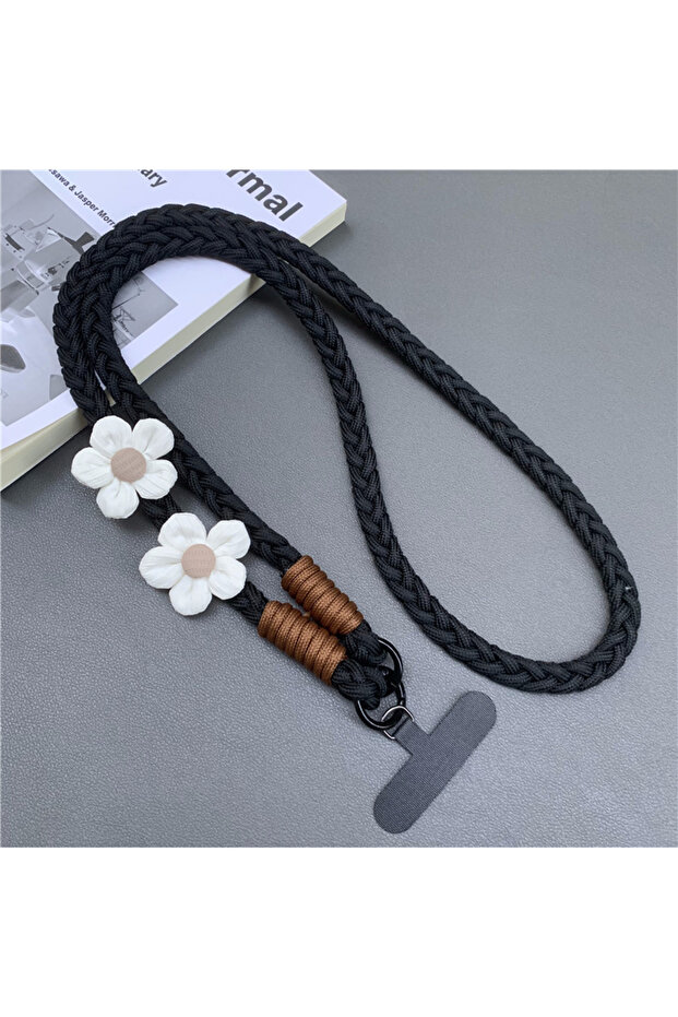 Polyester / Nylon TG-1361 Creative Mobile Phone Universal Lanyard Crossbody Rope Long Cellphone Lany