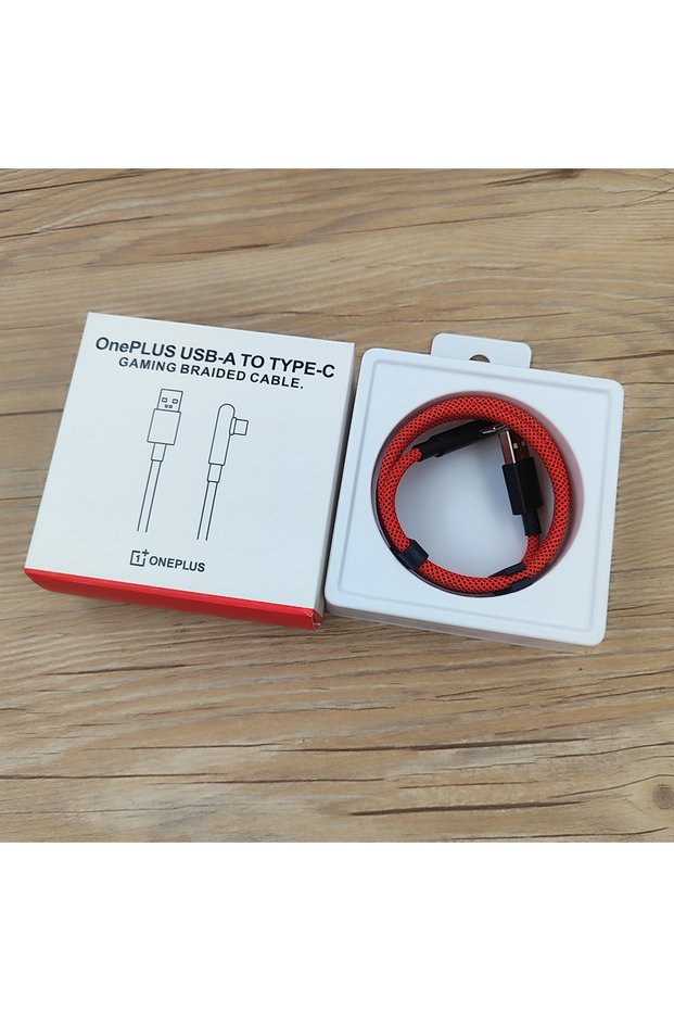 1m Black Red Braided Charge Cable 100W 80W Fast Charging Wire 10A High Current USB-A to Type-C Cabl