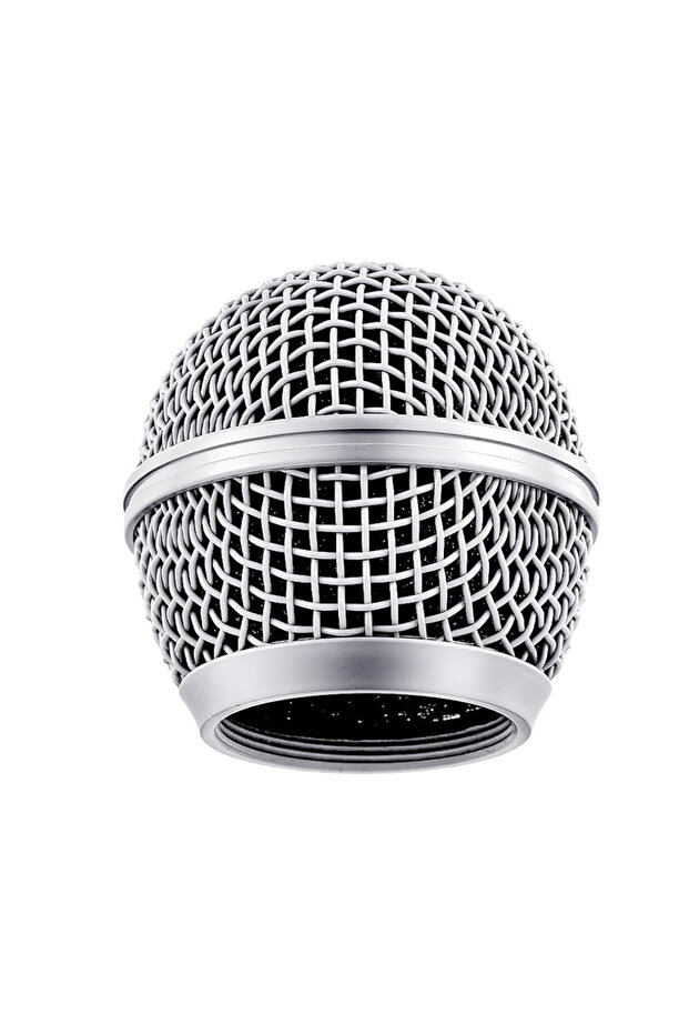 شبكة ميكروفون معدنية بديلة لـ Shure SM58، قطعة واحدة، بديل احترافي للميكروفون اللاسلكي