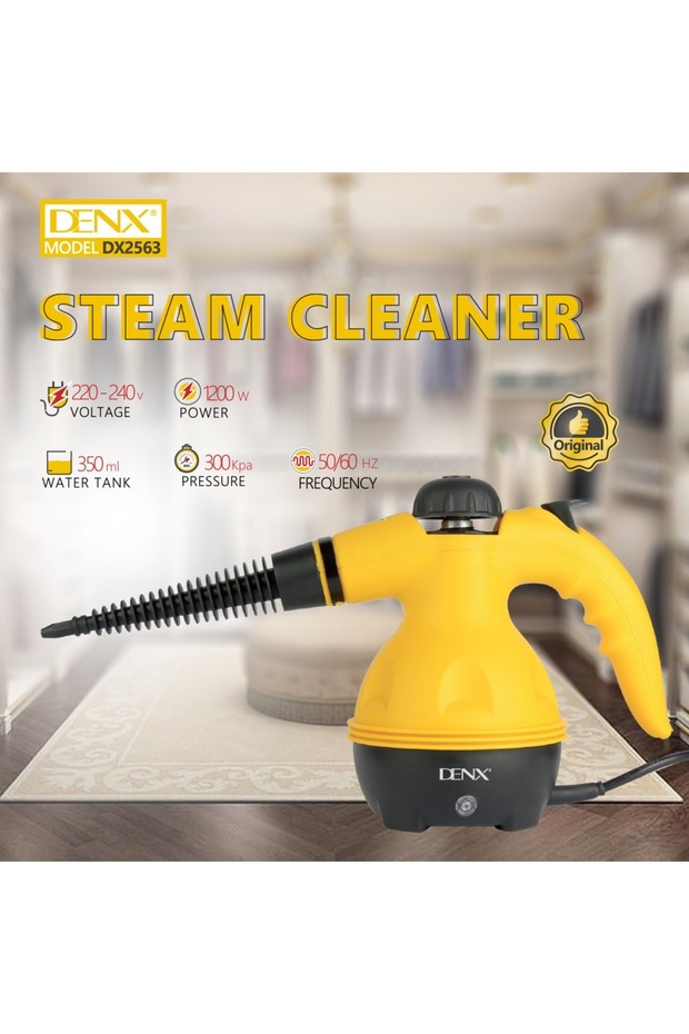 DX2563 Portable Steam Cleaner with 1200W Power and 350ml Tank