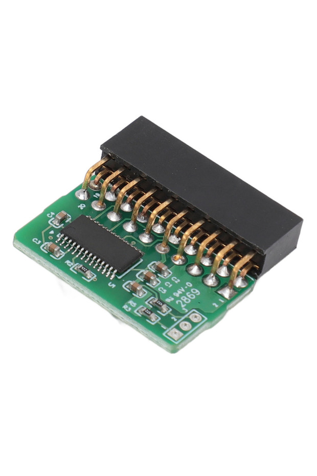 وحدة TPM 2.0 خضراء بـ 20 دبوس، وحدة منصة موثوقة عمودية لـ SuperMicro AOM TPM 9665V TCG 2.0