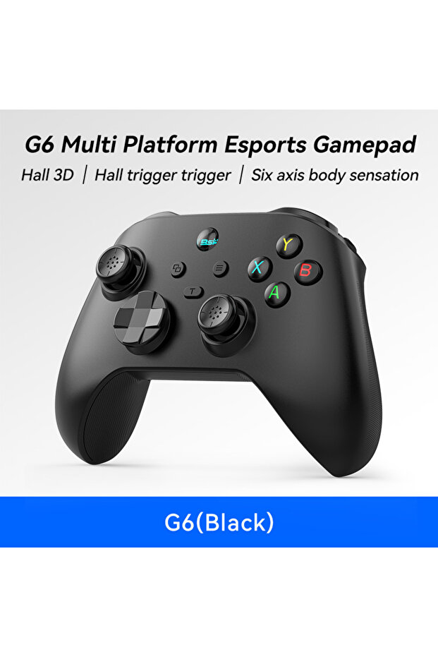 Black G6 Mobile Game Controller For Switch/IOS/Andriod/PC Support Streaming media/cloud Game Mobile