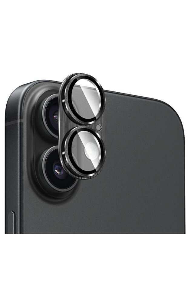 For iPhone 17 black For IPhone 17 17Air Metal Camera Protector Alloy Case Glass Full Cover Back Lens