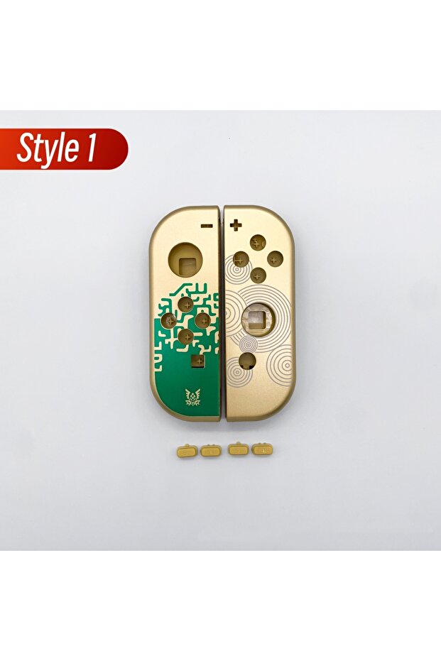 طقم إصلاح DIY من النوع الأول لاستبدال غطاء وحدة التحكم OLED وأزرار SL وSR لجهاز Switch NS Joy Con C
