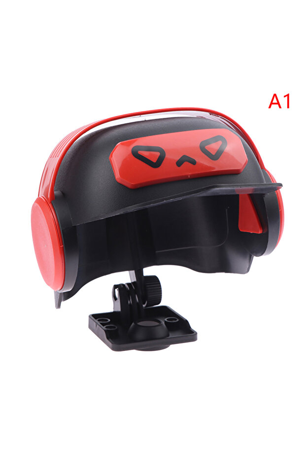 A1 Cartoon Small Helmet Rider Motorcycle Mobile Phone Holder And Electric Bicycle Navigation Phone H