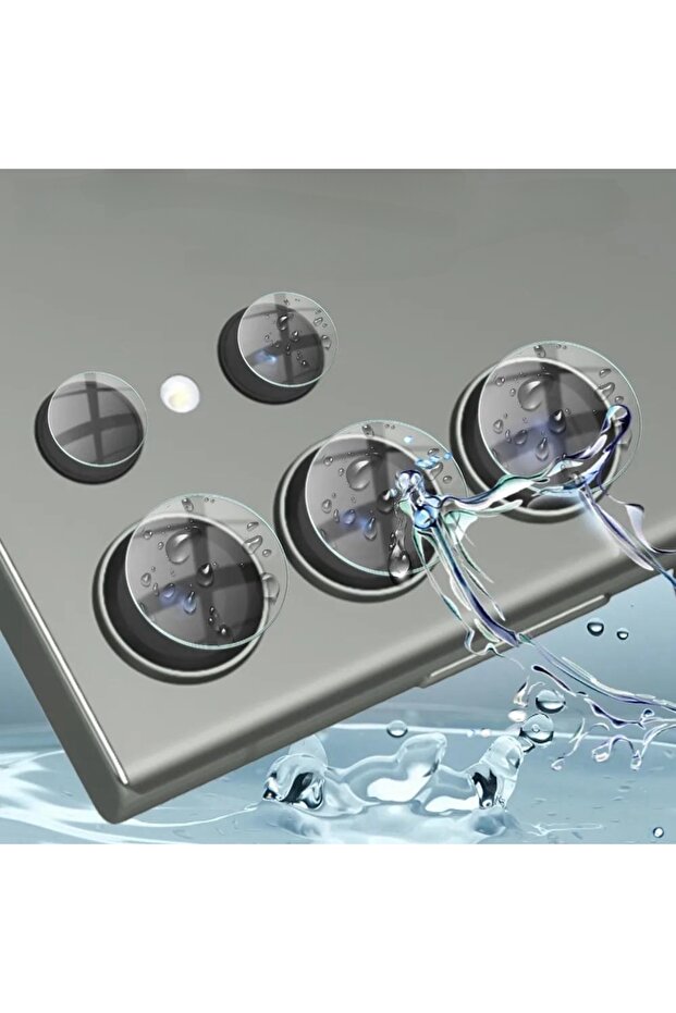 3 Sets For S25 Ultra 3PCS Camera Lens Glass For S25 Ultra Plus S24 S23 Ultra HD Stg Clear Camera P