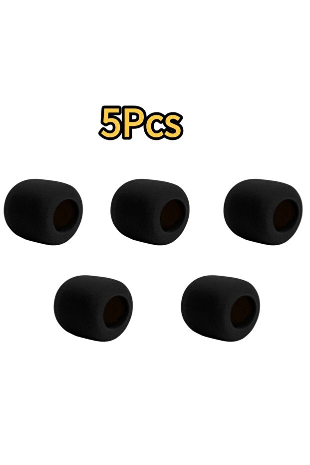5 قطع غطاء ميكروفون داخلي من الفوم لـ Shure SM58/Beta58A 57A/PGA48LC غطاء ميكروفون احترافي للاستوديو