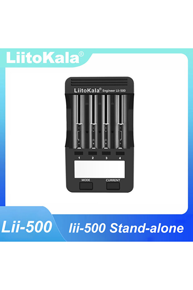 liitokala Lii-500-only charger Liitokala Lii-500 NiMH Battery Charger with LCD Display for 18650 183
