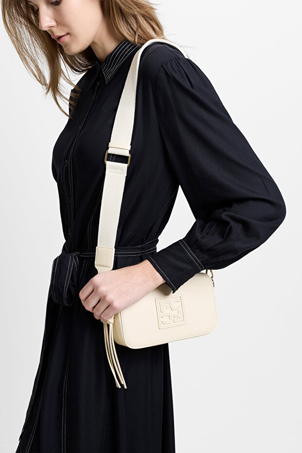 Women's Beige Kaia Crossbody Bag