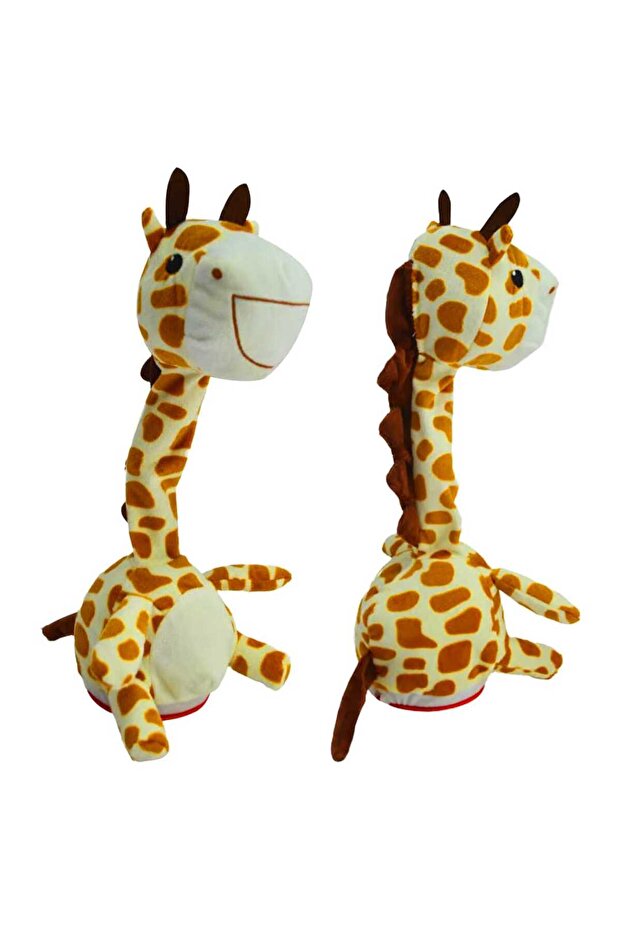 Talking Confused Giraffe Plush Toy 40 cm Sound Toy