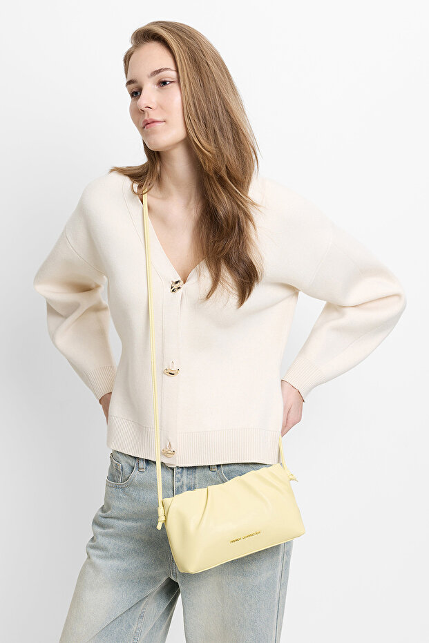 Women's Yellow Esme Clutch