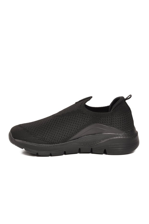 Black Textile Lightweight Women's Sports Shoes Pci-10062 g