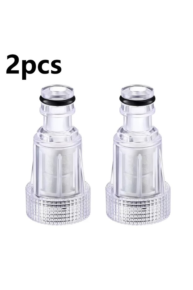 2PC 3/4" High Pressure Washer Water Filter Inlet Connector Replacement Tool Water Pump Inlet Hose Ga