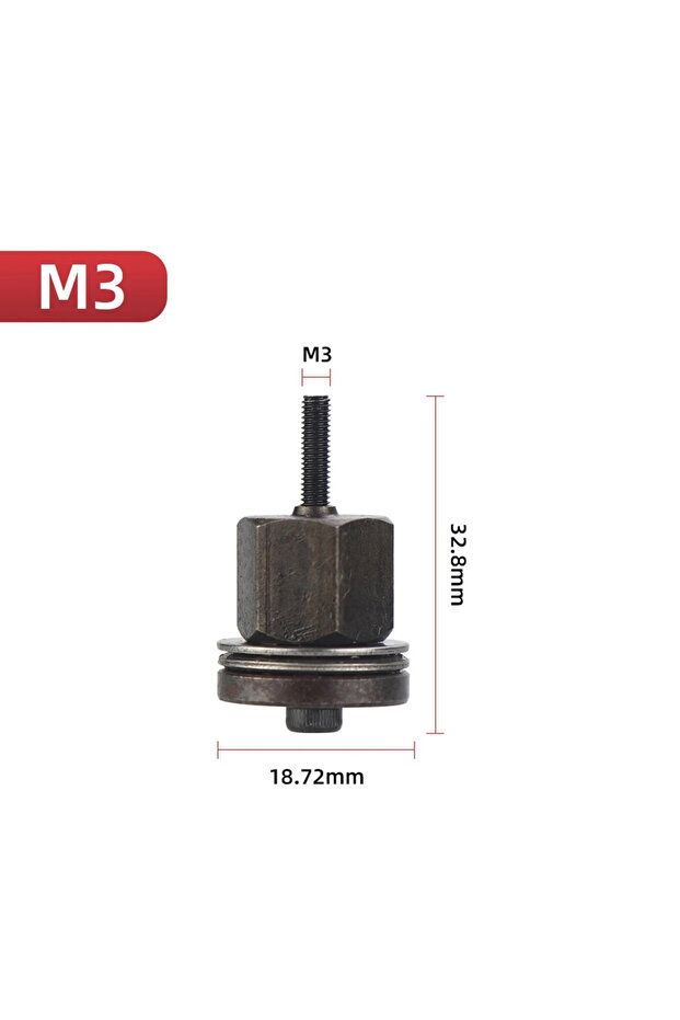 M 3 1pcs Hand Rivet Nut Manual Riveter Tools Mandrel Heads For Nuts M3-M10 Installation For Furnitur