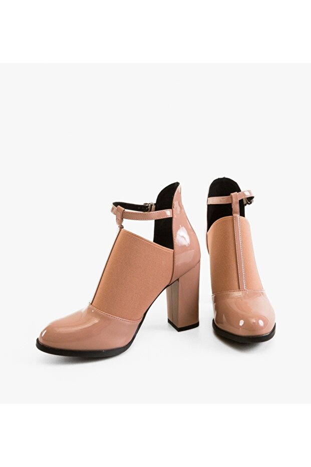 Botine dama Celeste Nude - 5