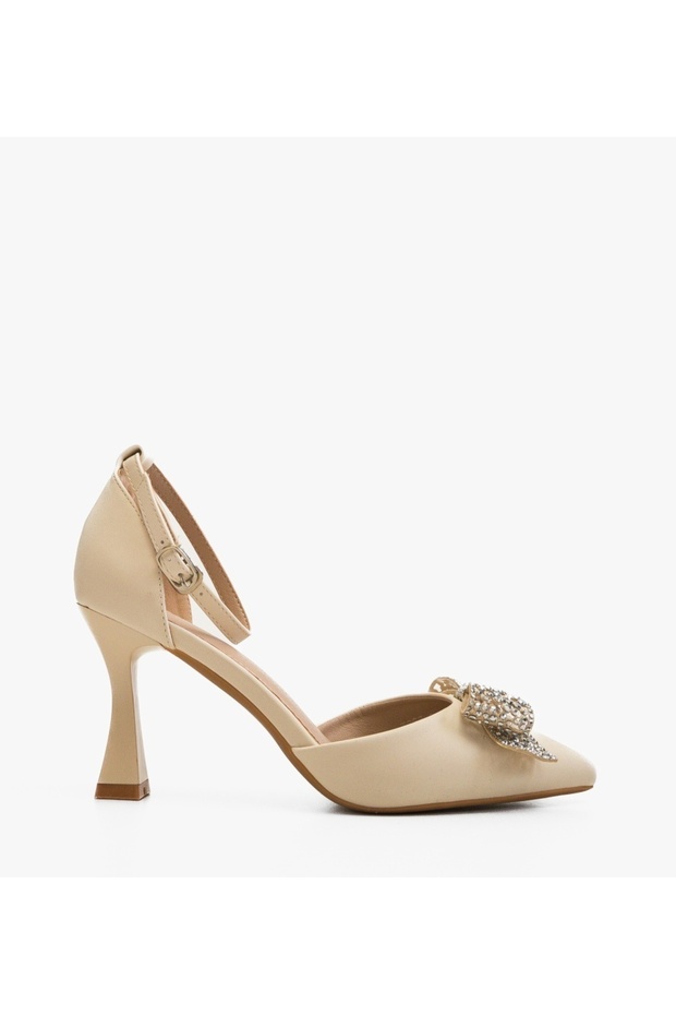 Pantofi cu toc Hare Bej - 6