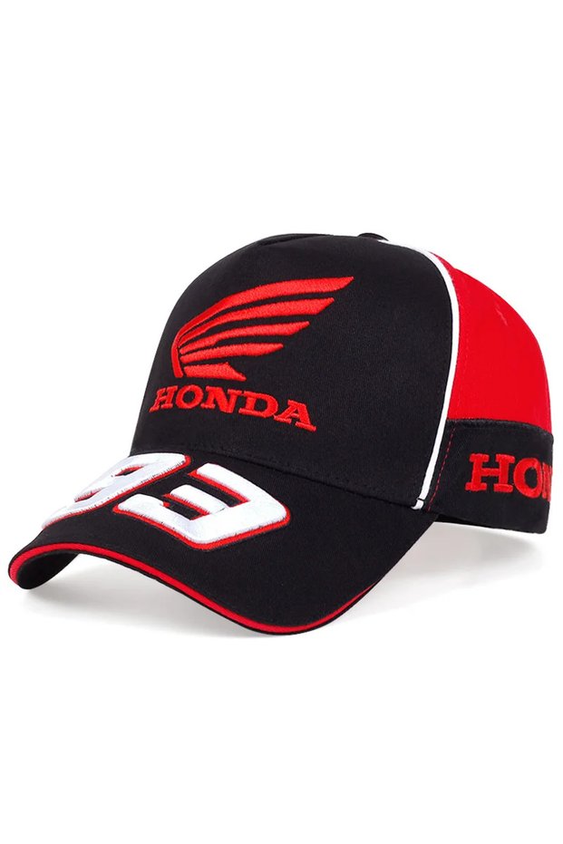1 Hot Sale HONDA 93 Baseball Cap Sun Hat Outdoor Summer Sports Hat Embroidered Men Women Baseball C.