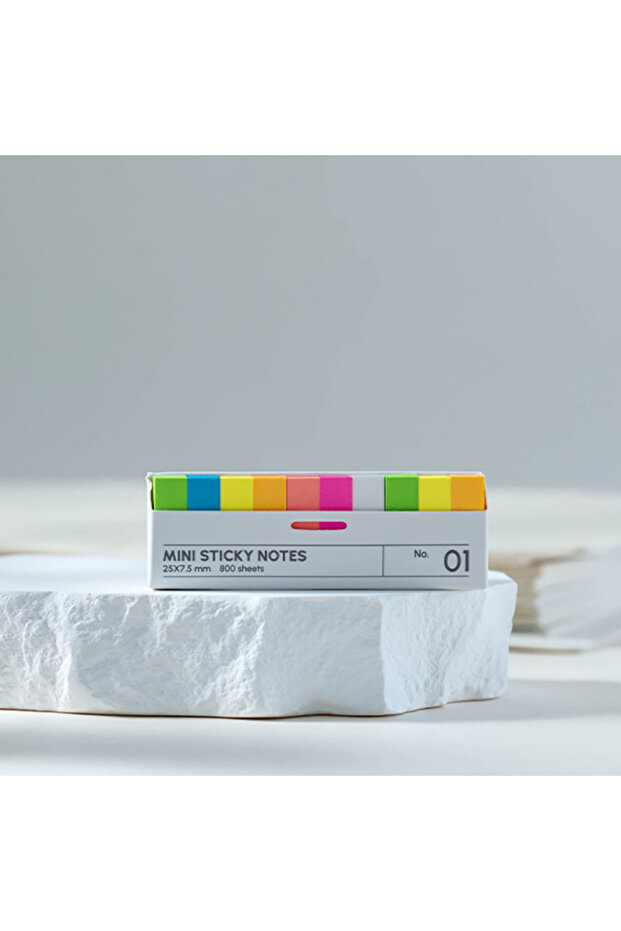 WHITE 800 boxed sticky notes, index labels, reading sticky notes, index stickers, not transparent wa
