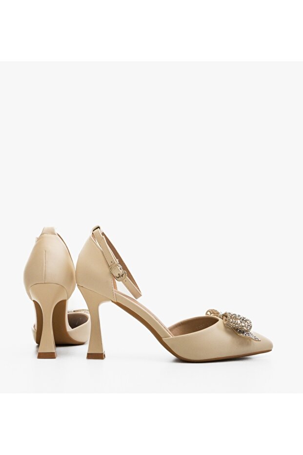 Pantofi cu toc Hare Bej - 2