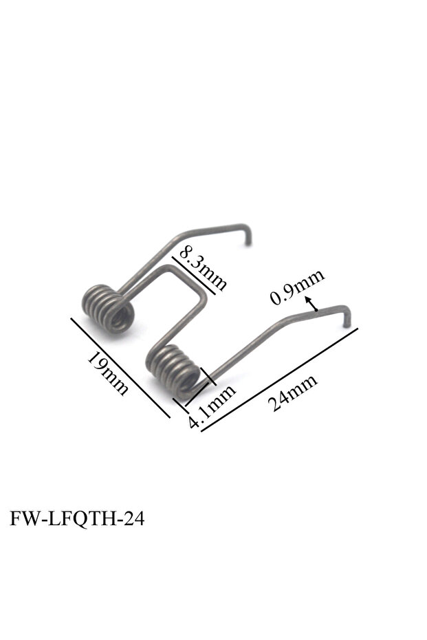 FW-LFQTH-24 LFQ 10pcs Universal Electric Hair Clipper Replacement Spring Steel Double Torsion Spring