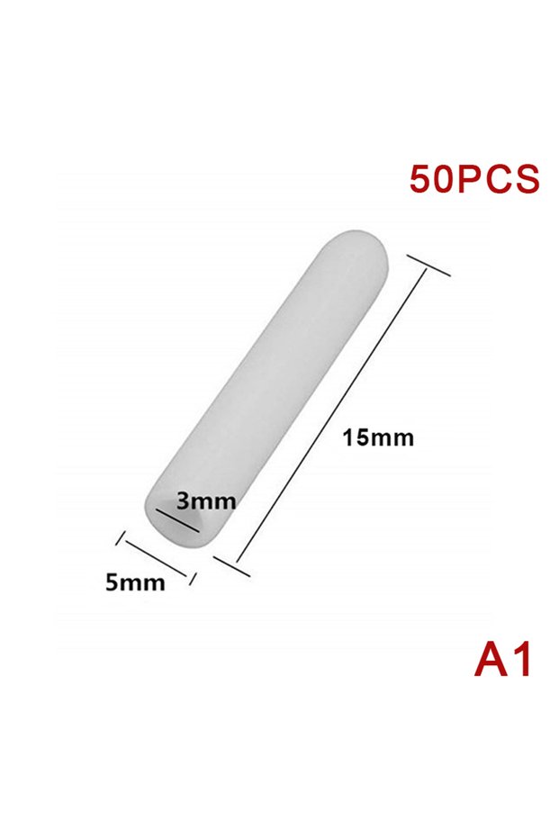 A1 50pcs Dishwasher Rack Caps Tip Tine Cover Cap Flexible Round End Caps Protective Sleeves For Shar