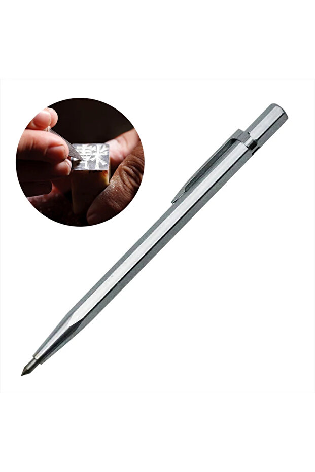 1pc Diamond Engraving Pen Tungsten Carbide Nib Stylus for Glass Ceramic Metal Wood Hand Engraving...
