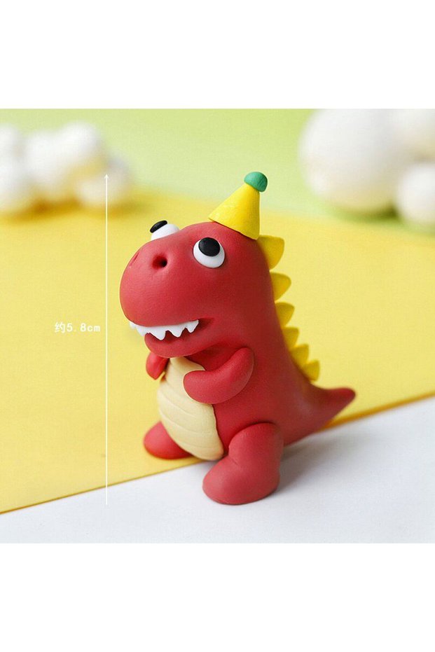 1pcs Coconut Tree Dinosaur Birthday Cake Decoration Palm Tree Safari Dinosaur Party Boy Children Bir
