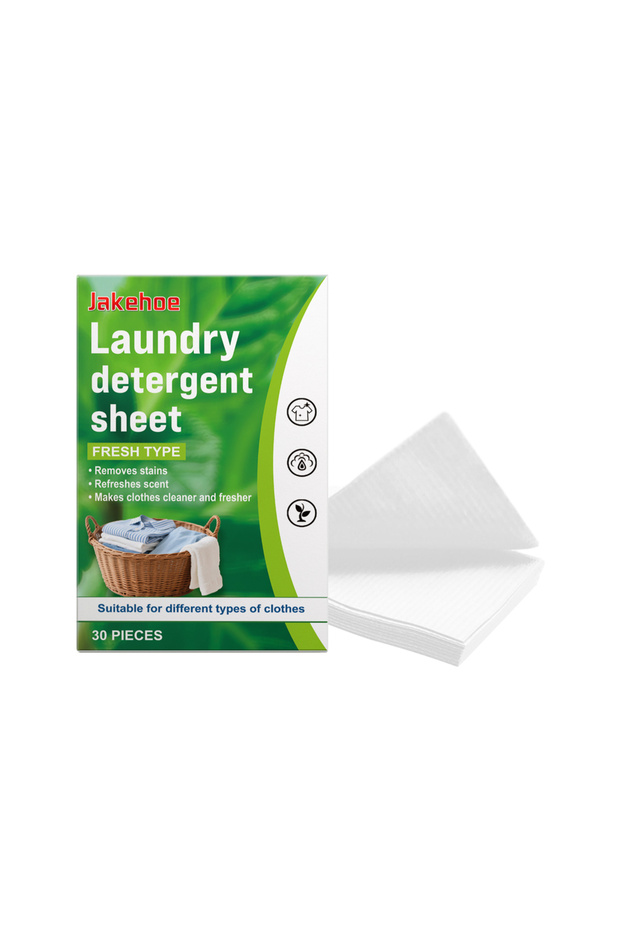 1Boxed Laundry Detergent Sheets Deeply Dissolve Dirt And Grease Stains Suitable For Washing Machines