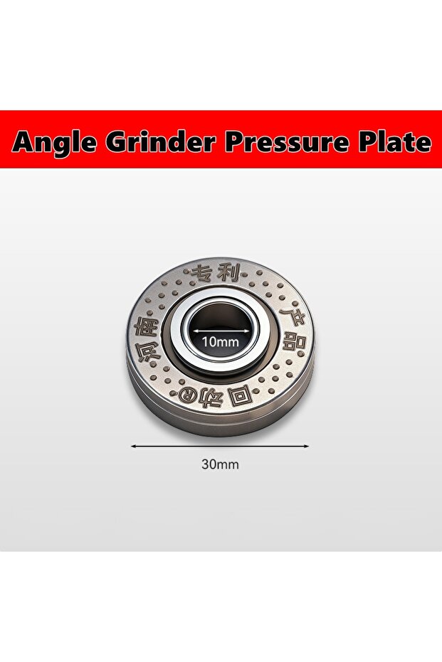 B Anti-Lock Angle Grinder Metal Pressure Plate Replacement Inner Outer Flange Nut Set Tools for Ang.