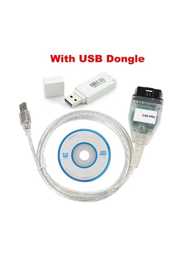 مع دونجل USB، أحدث إصدار من VAG CAN PRO V5.5.1، ماسح ضوئي احترافي VCP، واجهة تشخيص OBD2 مع وظائف إضافية