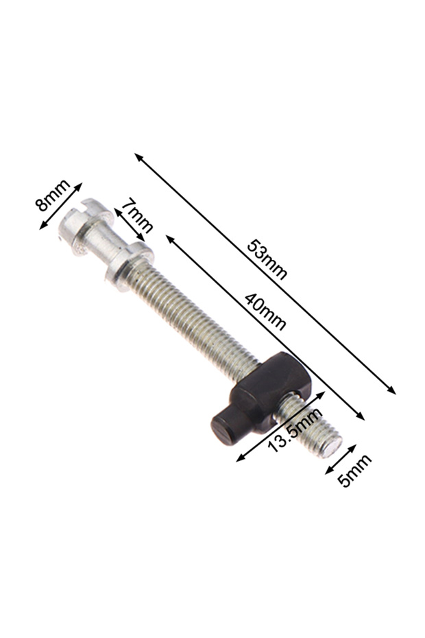 Style3 1PC Metal Chainsaw Tension Chain Adjuster Screw Nut Black/Silver Gray Metal For 5016/6018 Ele