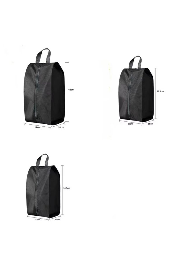 3PCS 3PCS Shoe Storage Bags Dust-proof Shoe Cover Travel Portable Bag Household Moisture-proof and M