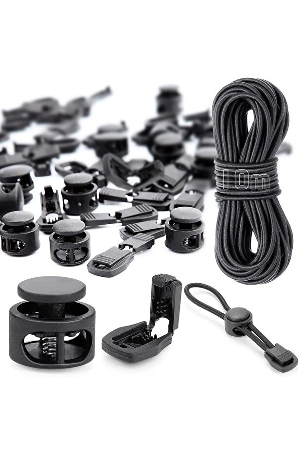 Antique Brass Cord Lock Plastic Spring Toggle Stopper Lanyard String Cord Clip For Drawstrings for S