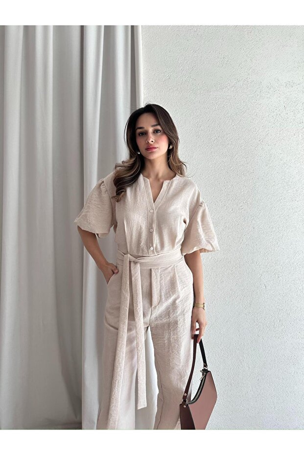 Patri̇ck Overalls 7467 - Cream