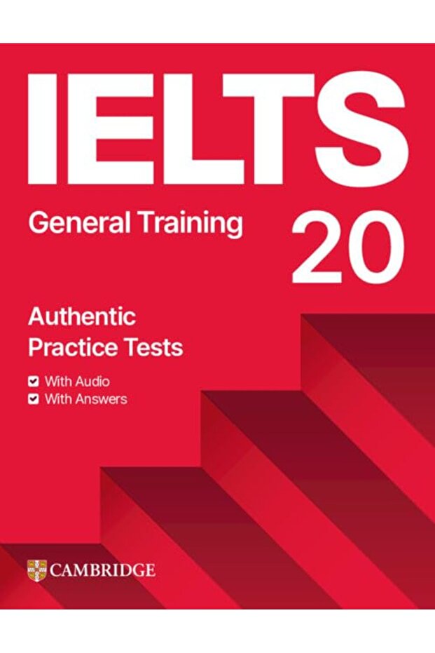 كتاب طلاب اختبار IELTS 20 للتدريب العام مع إجابات وحزمة رقمية