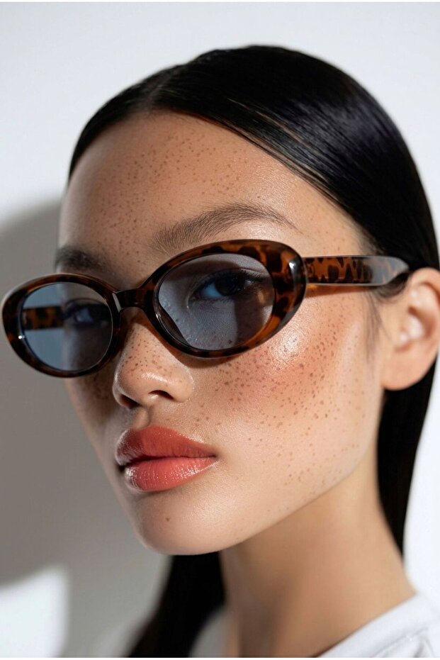 Tomley Leopard Gradient Women's Sunglassesuv400 Protection Women's Sunglasses