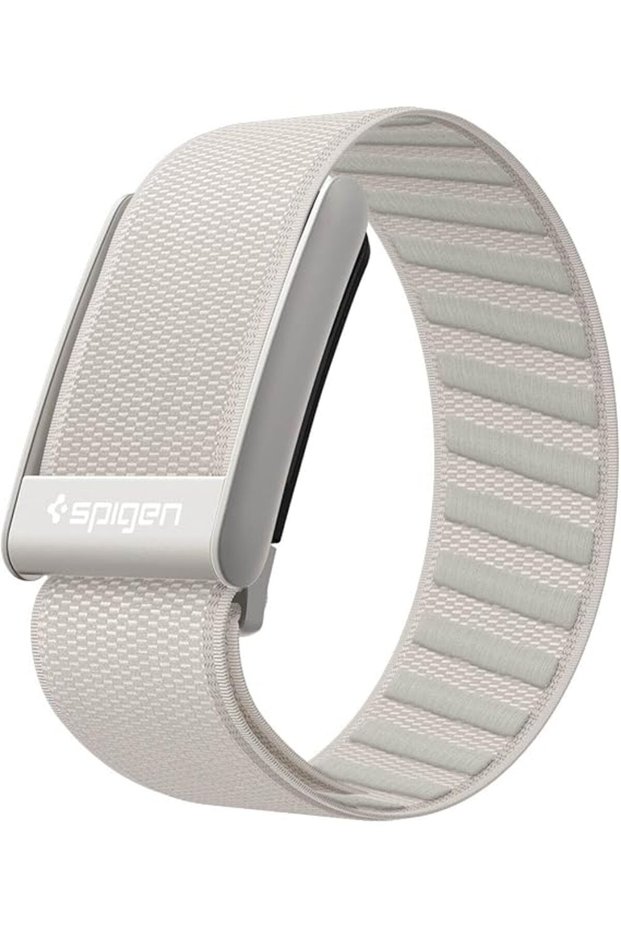 WBF3 WHOOP 5.0 band compatible with Whoop 5 One, Peak, Life; Breathable Nylon Replacement Strap Wristband with Secure Fit for Fitness & Training - Starlight