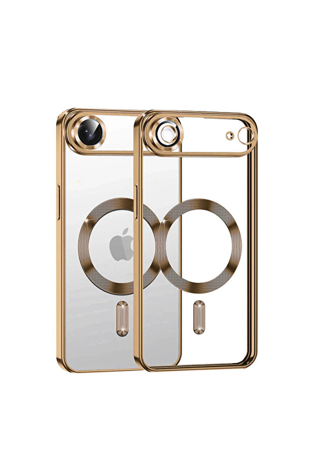 M-Safe Supporting Transparent Silicone Cross Cover with Camera Lens Protection for iPhone 17 Air