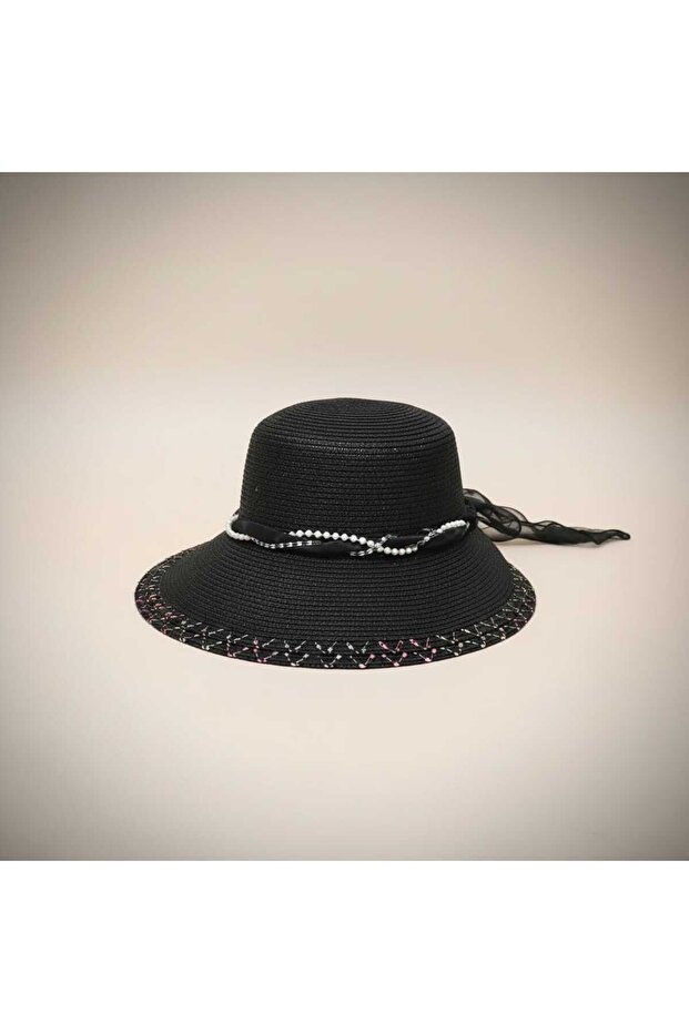 Half Moon Straw Hat - 2