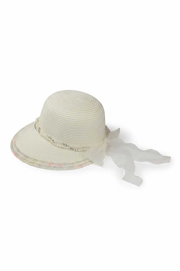 Half Moon Straw Hat - 2