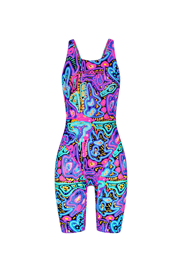 Amanzi Women's Training Swimsuit Knee Length Luminaria