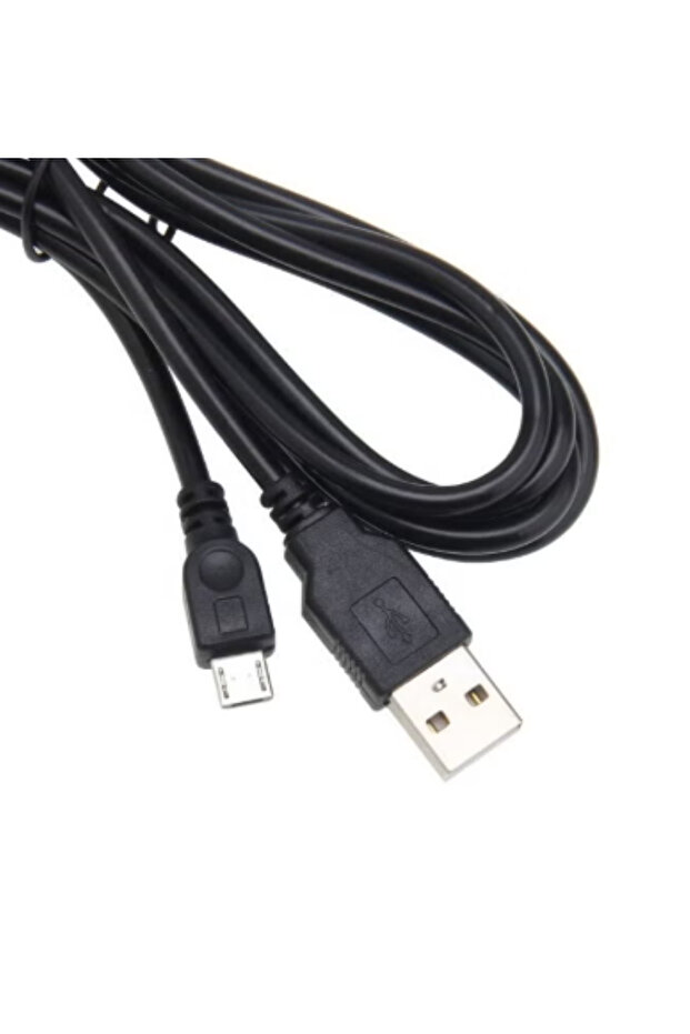 كابل شحن وحدة تحكم PS4 من نوع Micro USB بطول 1.8 متر - 4