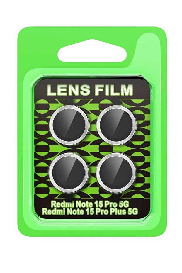 ® Redmi Note 15 Pro Plus 5g Raze Metal Camera Lens - Silver